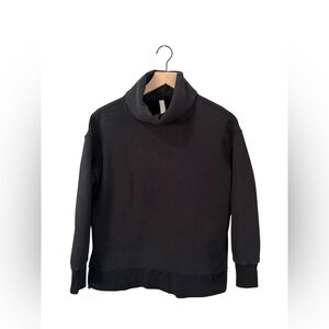 Athleta Black Cowl Neck Sweater